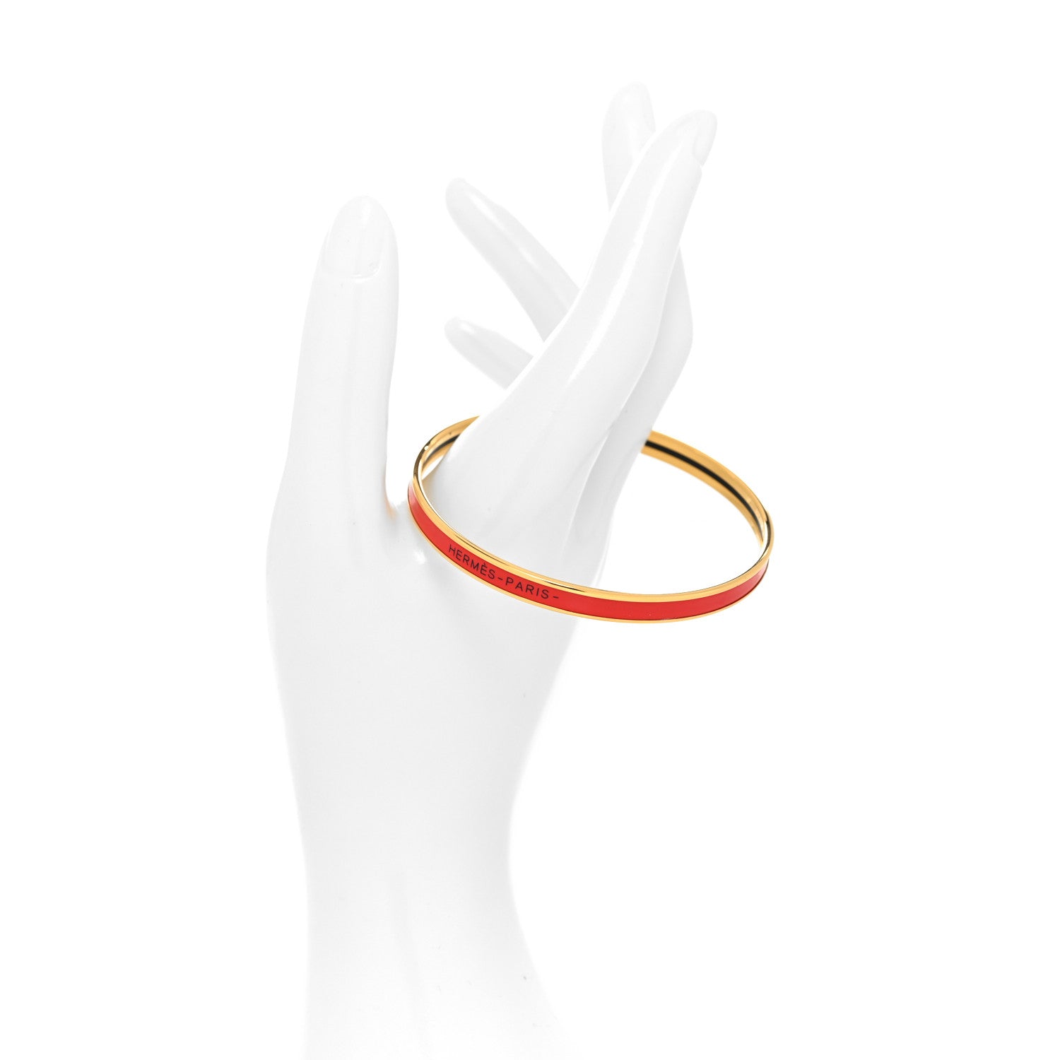 Hermes Enamel Uni Bangle 70 2 of 5