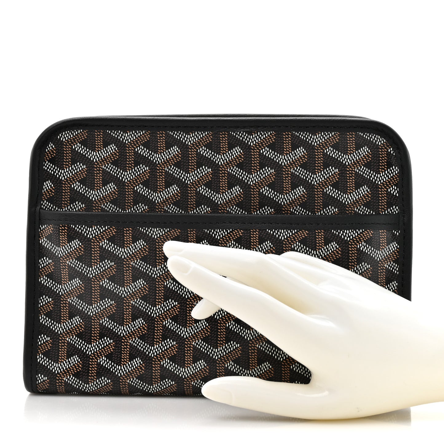 Goyardine Jouvence PM Toiletry Pouch Black