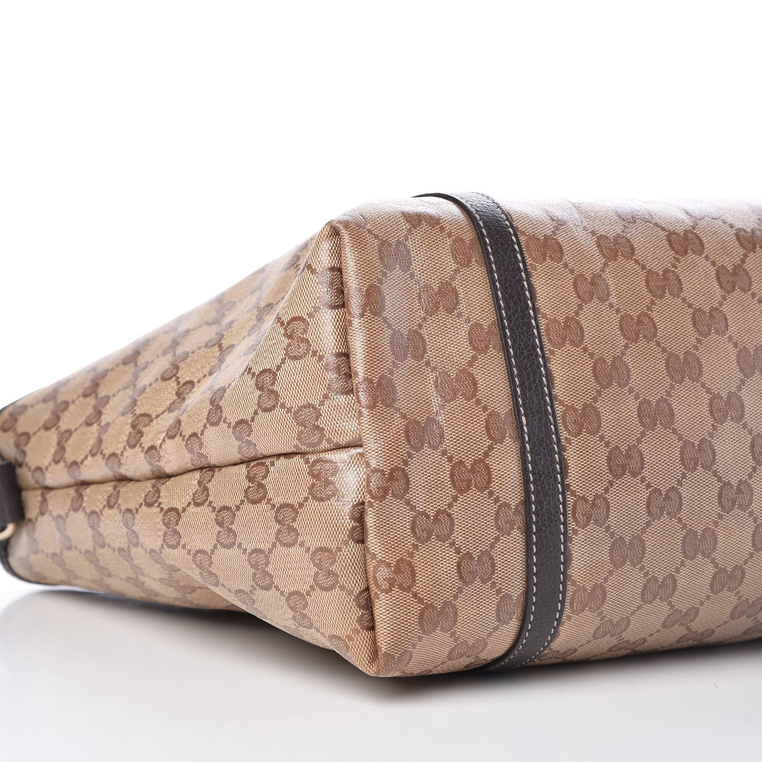 Gucci Crystal Monogram Medium Joy Tote Beige Ebony Testa di Moro 10 of 12