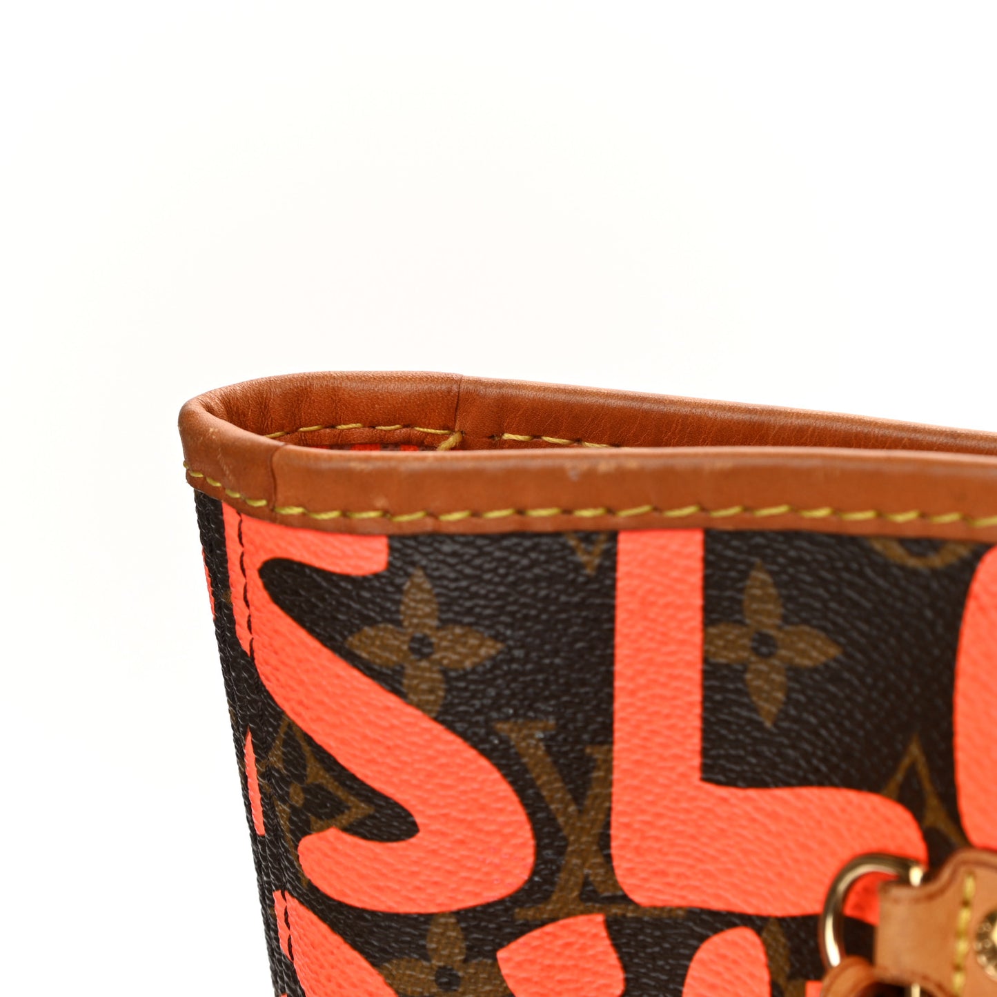 Monogram Graffiti Neverfull GM Orange