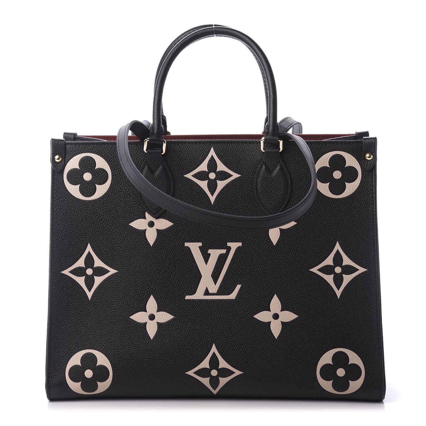 Empreinte Monogram Giant Onthego MM Black Beige