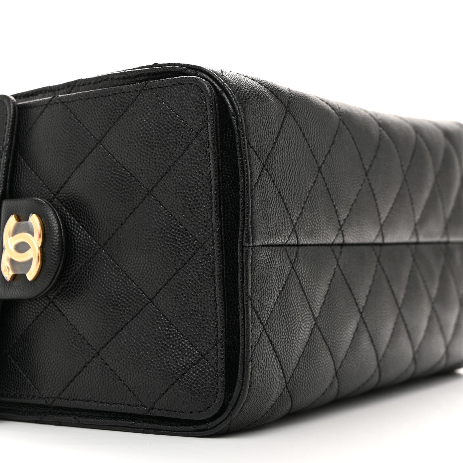 Chanel Caviar Quilted Small Chanel 25 Handbag Black 9 of 12