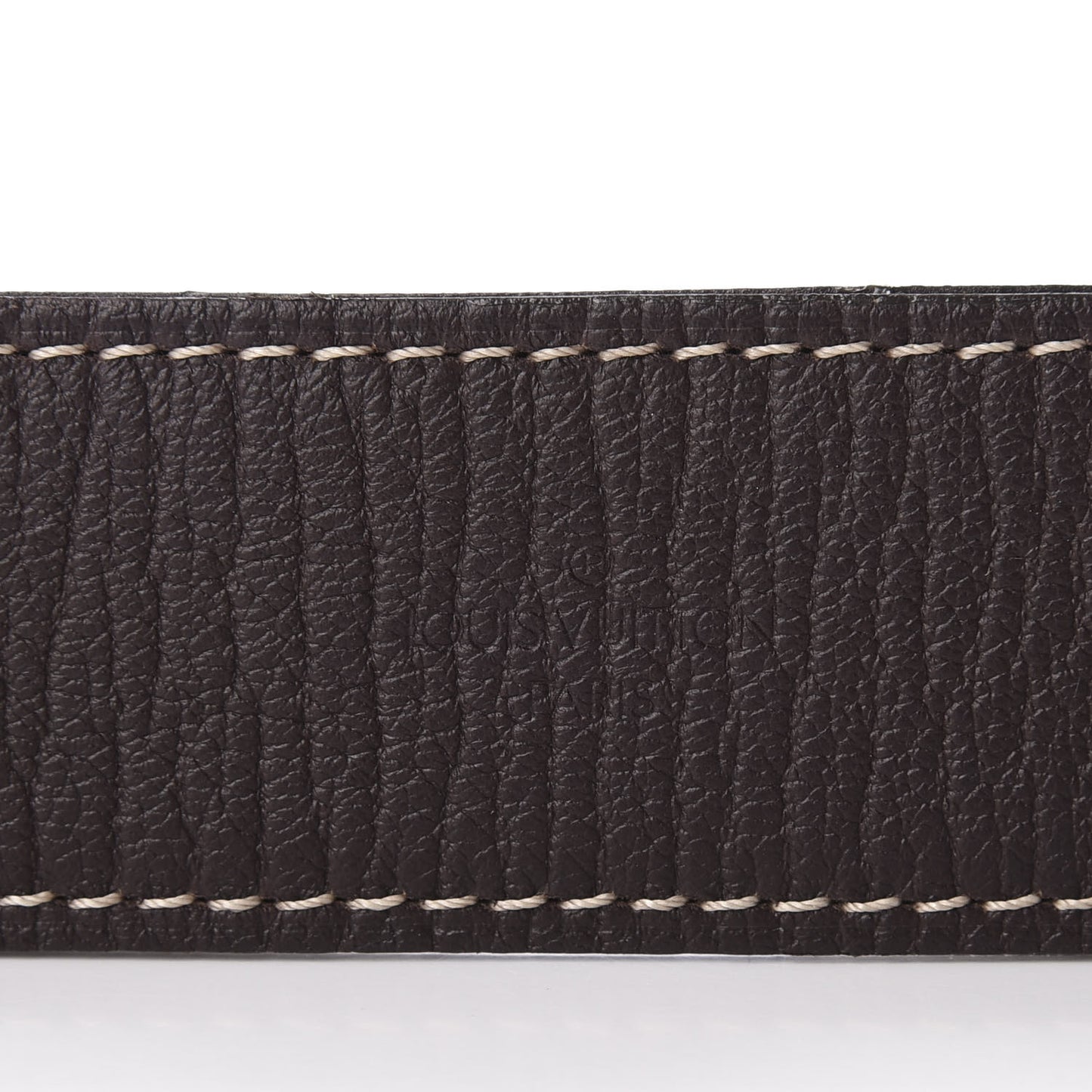 Calfskin Shoulder Strap Pad Brown