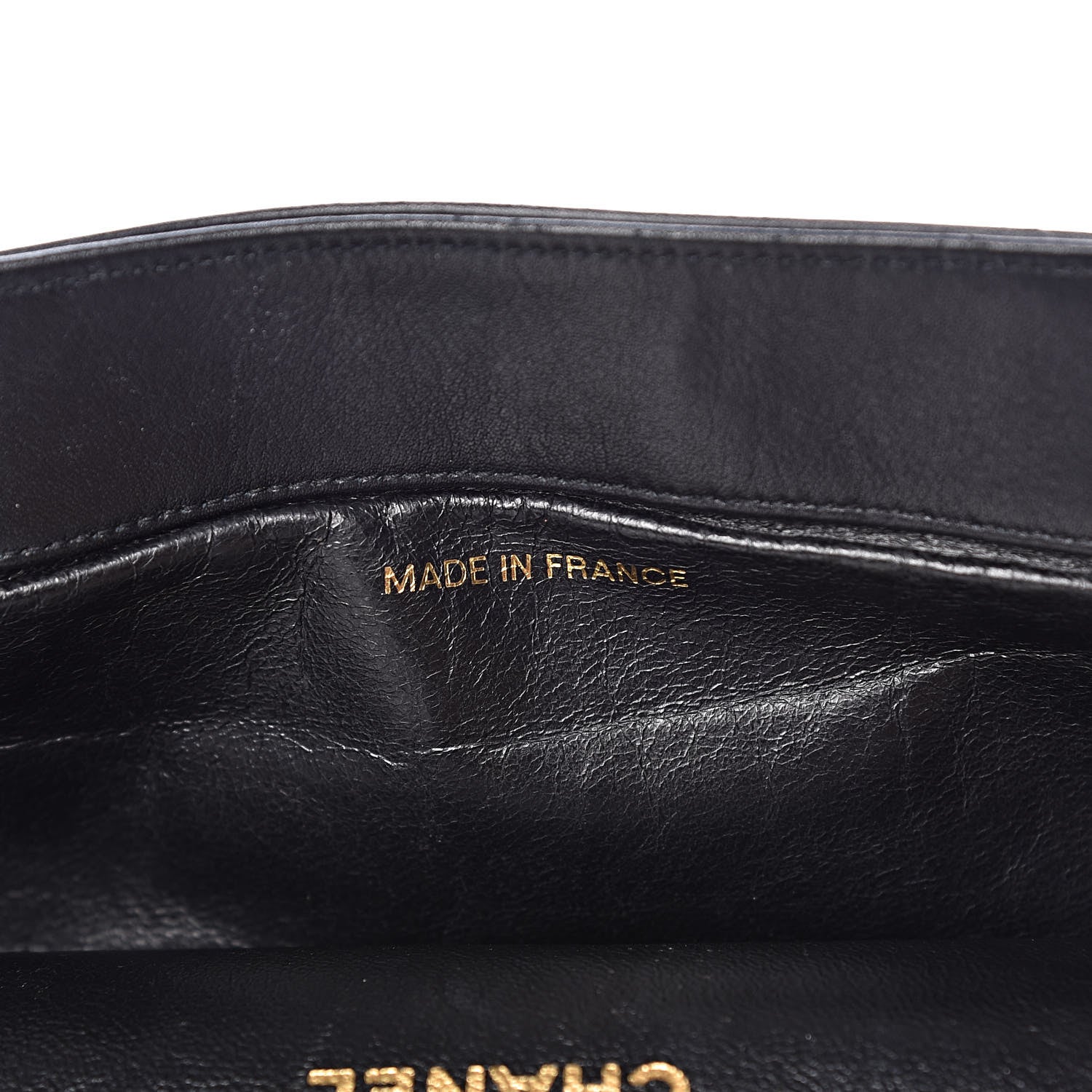 Chanel Calfskin CC Tote Black 7 of 17