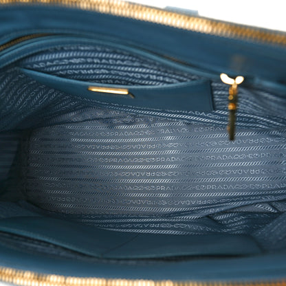 Prada Saffiano Medium Galleria Double Zip Tote Astrale 5 of 9