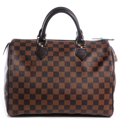 Louis Vuitton Damier Ebene Speedy 30 1 of 7