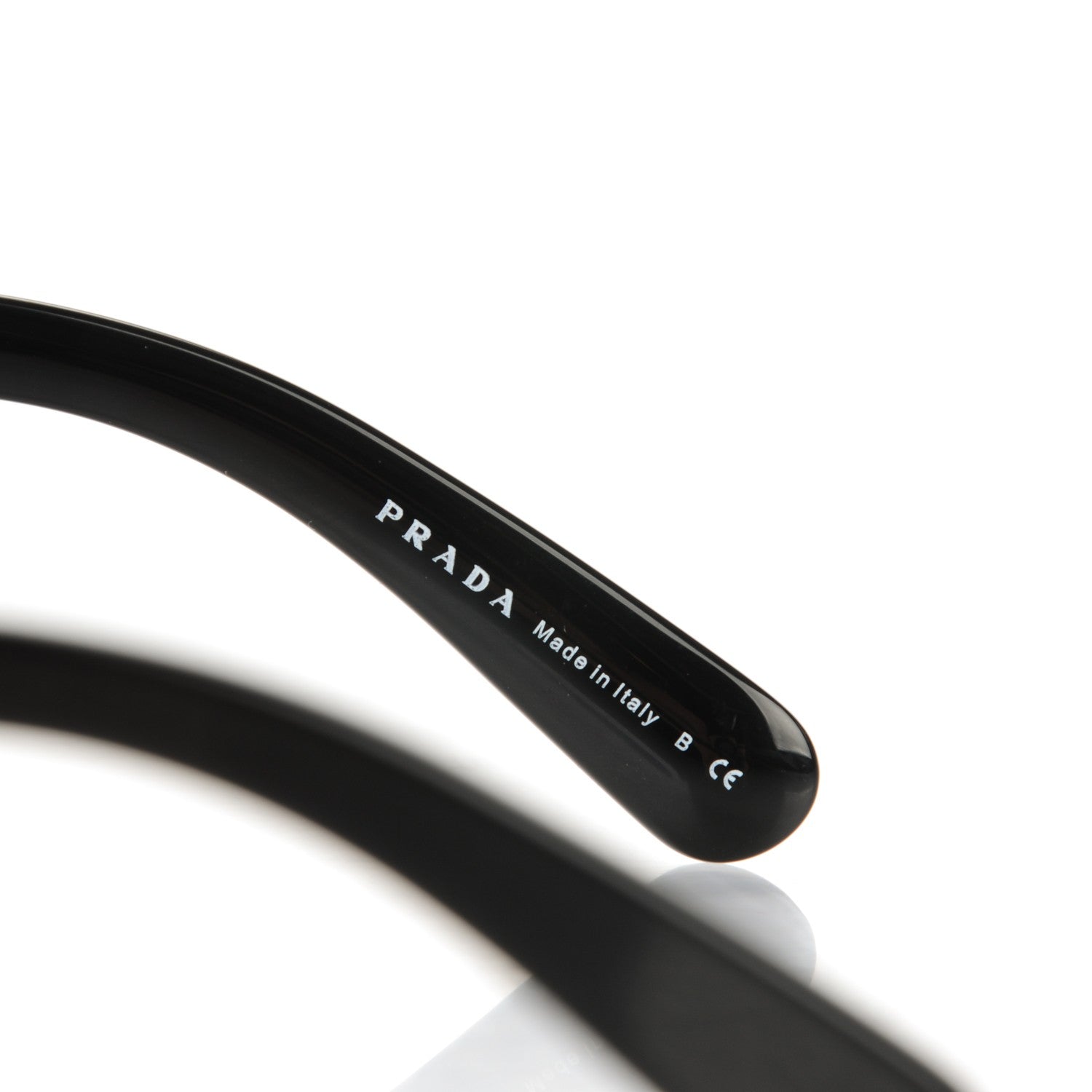 Prada Baroque Sunglasses SPR 27N Black 3 of 4