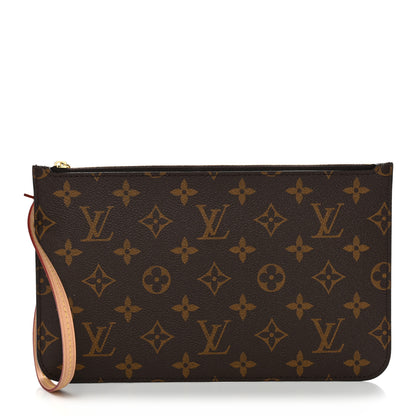 Louis Vuitton Monogram Neverfull MM GM Pochette 1 of 7