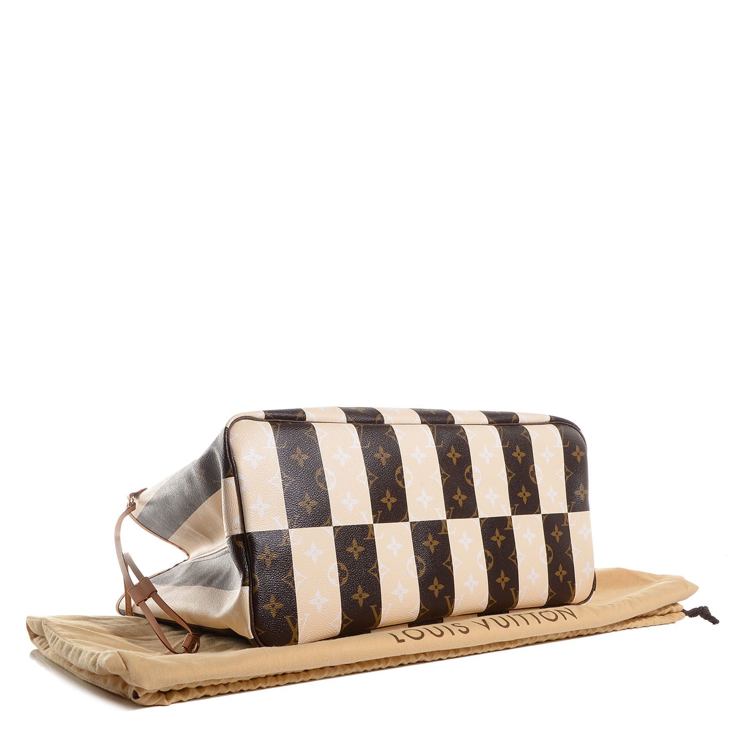 Louis Vuitton Monogram Rayures Neverfull GM 4 of 7