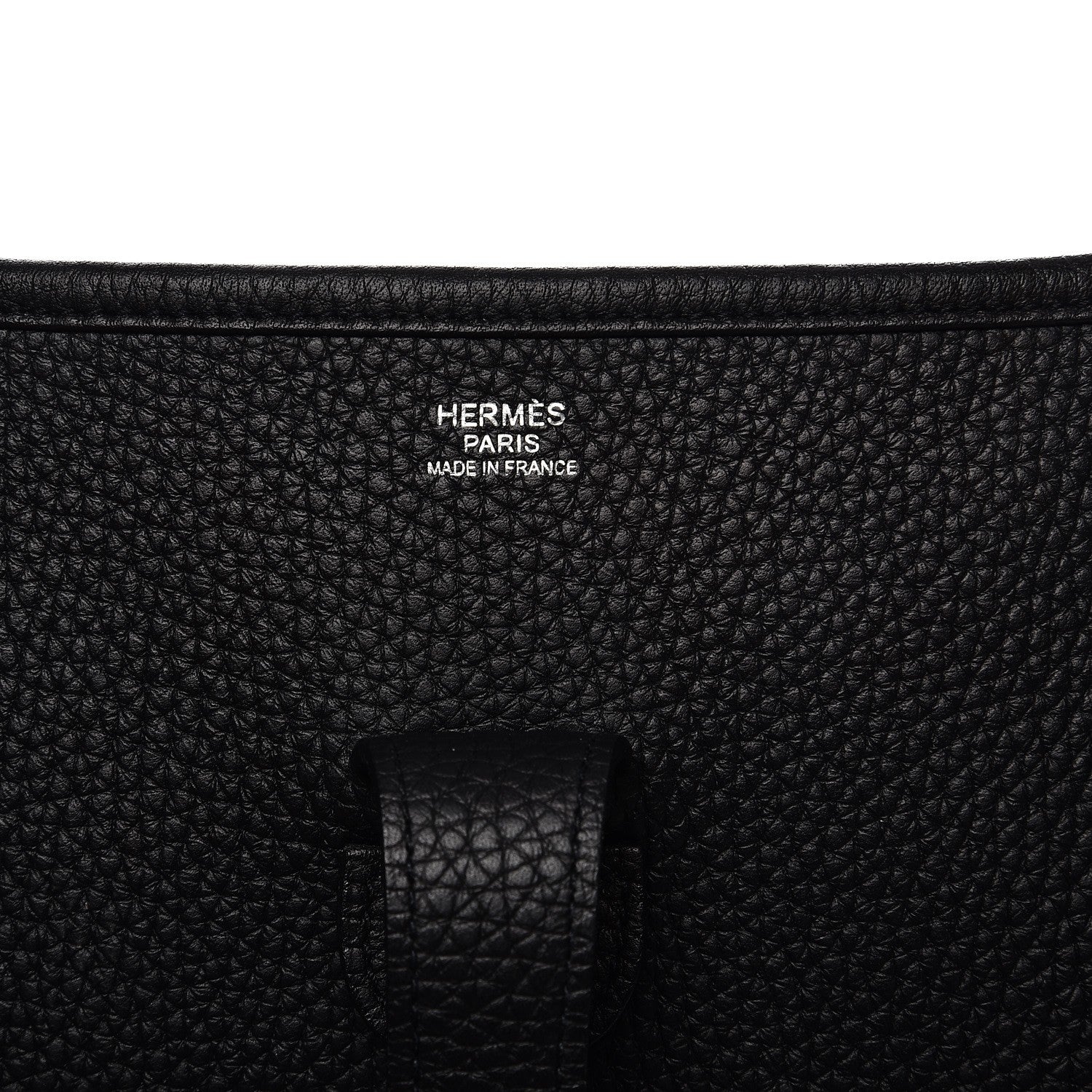Hermes Taurillon Clemence Evelyne III GM Black 6 of 13