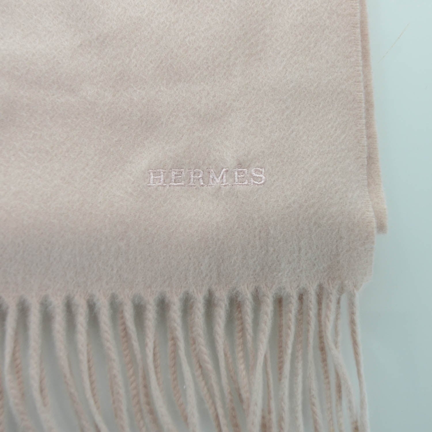Hermes Cashmere Shawl Lavender 2 of 4