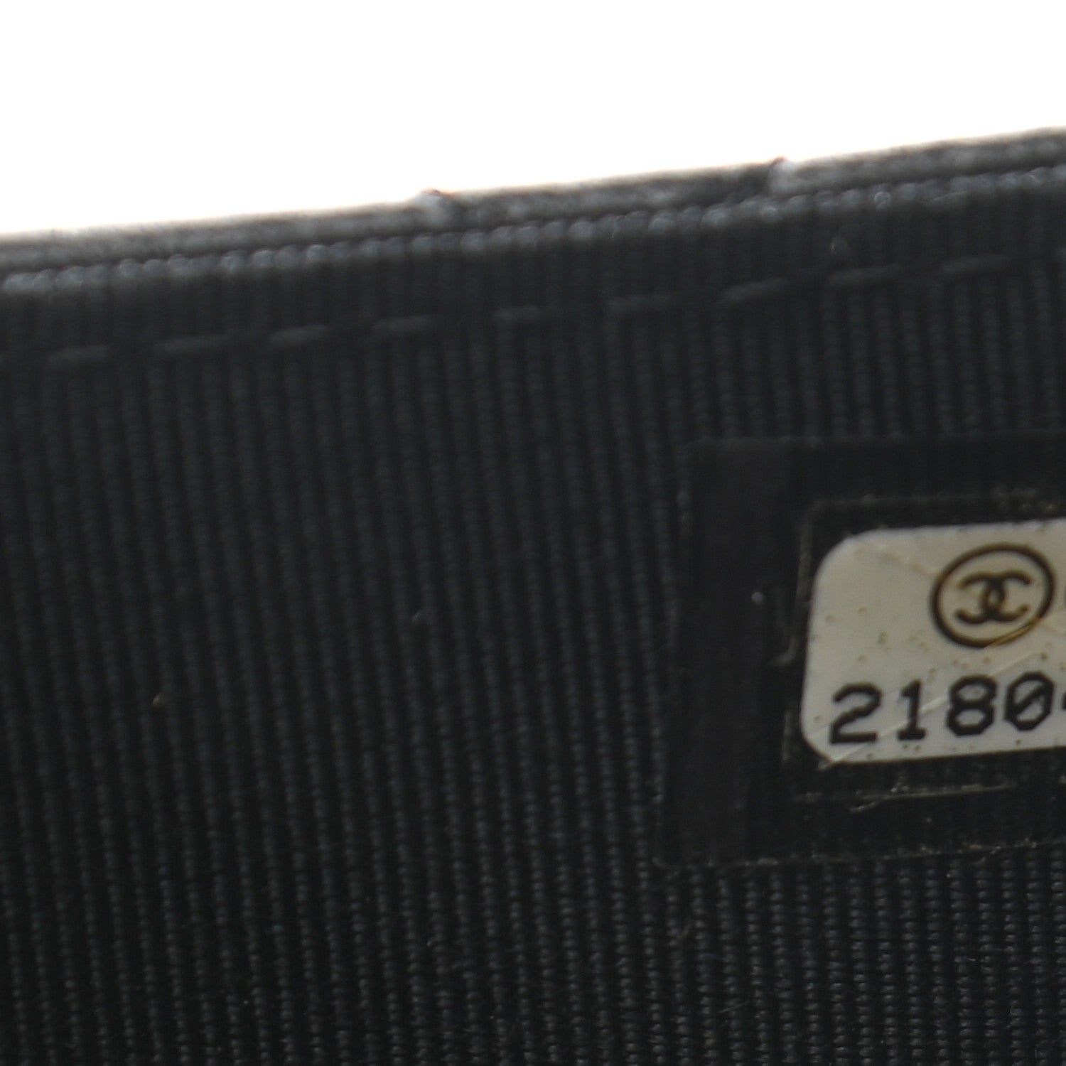 Chanel Lambskin Quilted Flap Card Holder Black 8 of 13