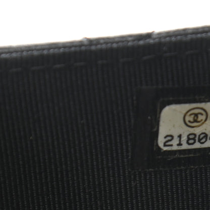 Chanel Lambskin Quilted Flap Card Holder Black 8 of 13