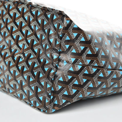 Goyard Goyardine Saint Louis Claire Voie PM Black Blue 10 of 12
