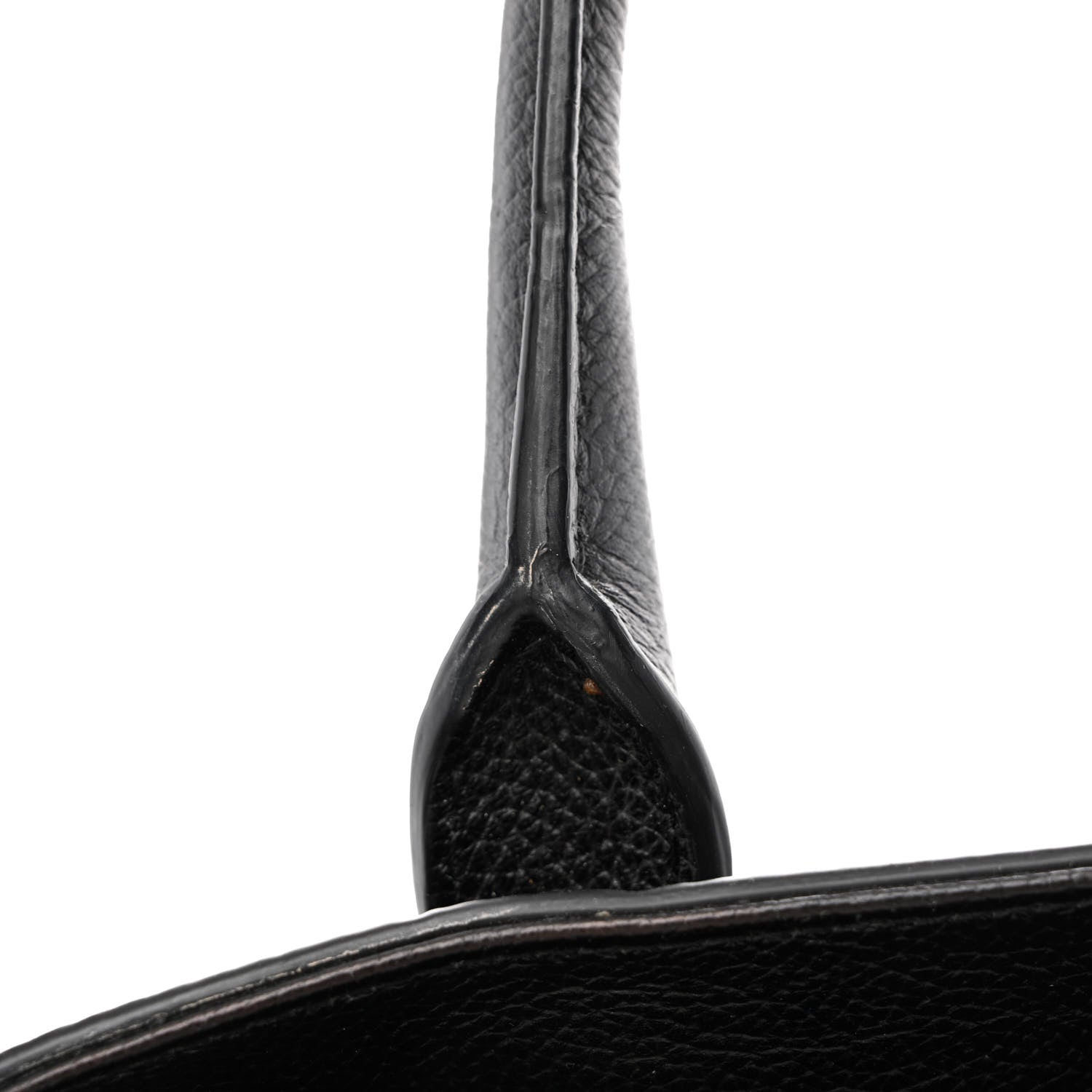 Tom Ford Pebbled Calfskin Medium Jennifer Zip Tote Black 12 of 13