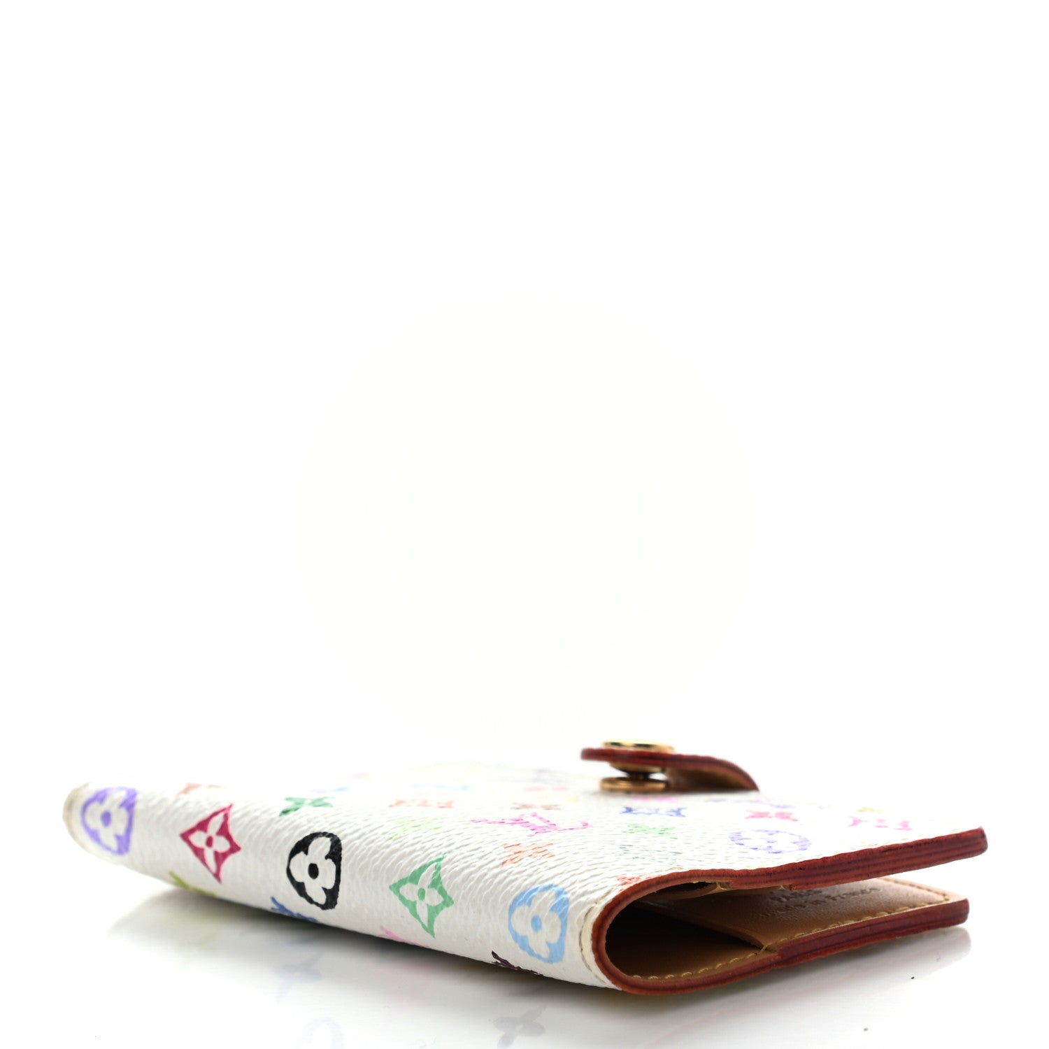 Louis Vuitton Monogram Multicolor Carnet de Bal Mini Agenda Cover White 4 of 8