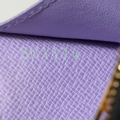 Louis Vuitton Monogram Multicolor Key Pouch Black Violet 8 of 8
