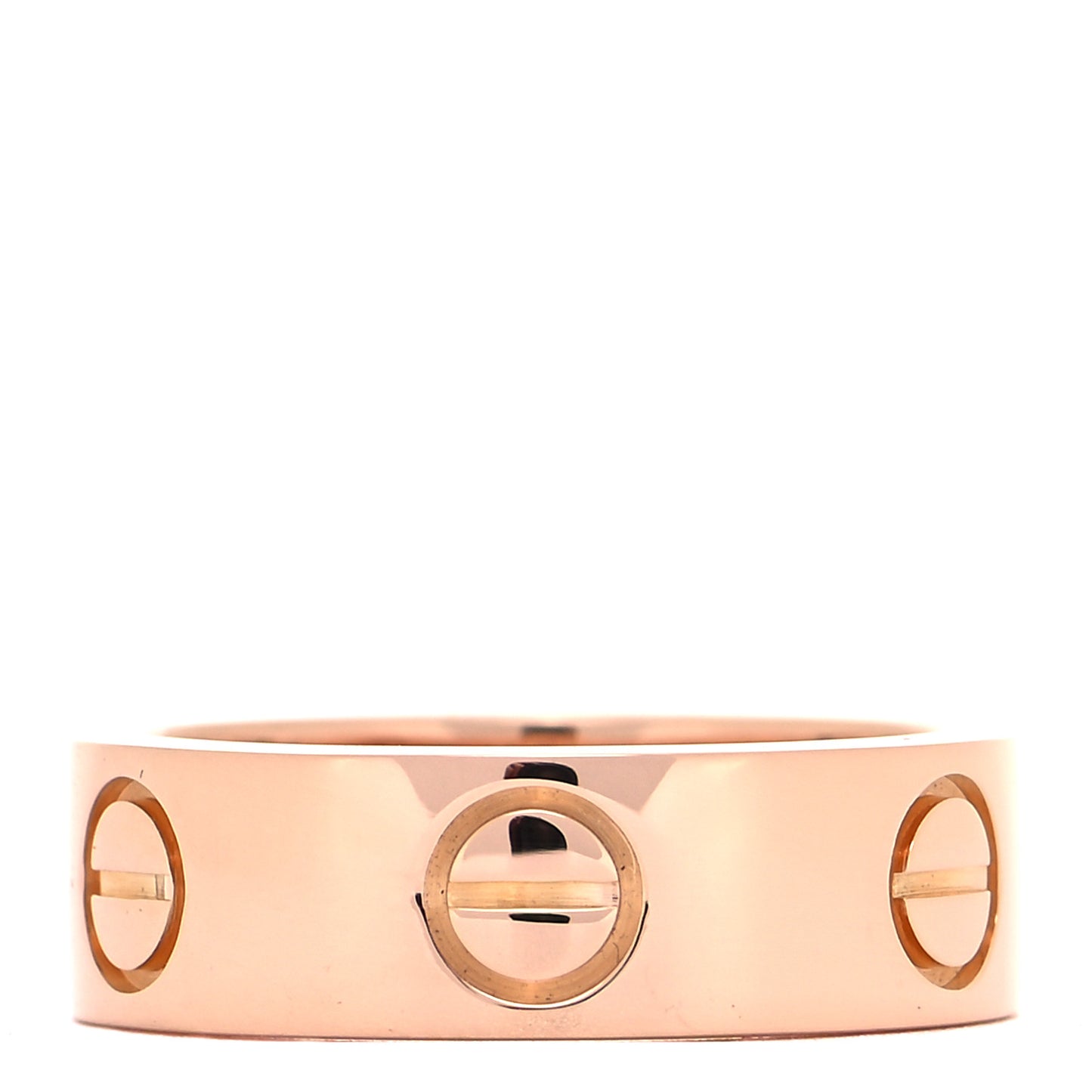 18K Pink Gold 5.5mm LOVE Ring 47 4