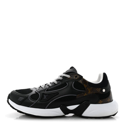 Louis Vuitton Mesh Monogram LV Olympia Sneakers 37 Black 1 of 13
