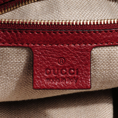 Gucci Leather Marrakech Shoulder Bag Red 6 of 8