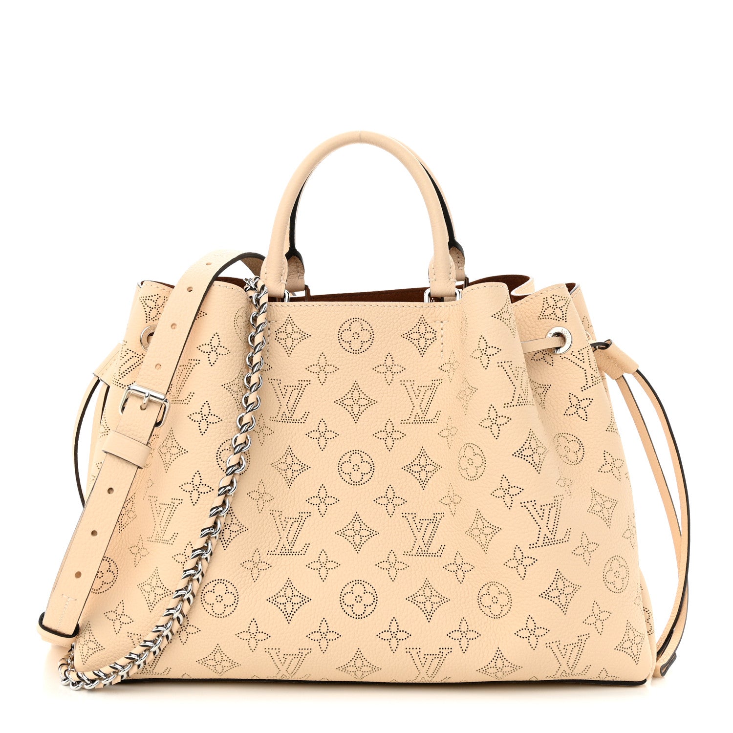 Louis Vuitton Mahina Bella Tote Creme Beige 1 of 9
