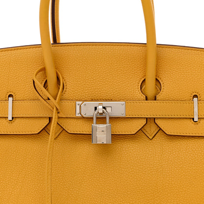 Hermes Togo BIRKIN 35 Soleil 8 of 12