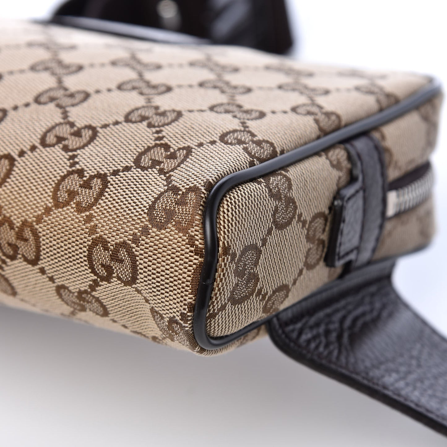 Monogram Belt Bag Dark Brown