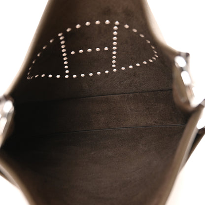 Hermes Taurillon Clemence EVELYNE III PM Etoupe 5 of 11