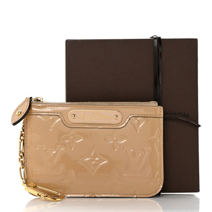 Louis Vuitton Vernis Key Pouch Blanc Corail 7 of 7
