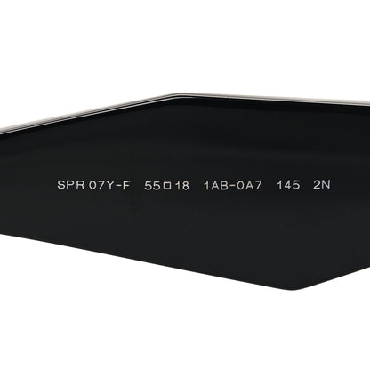 Prada Acetate Symbole Sunglasses SPR 07Y Black 6 of 7