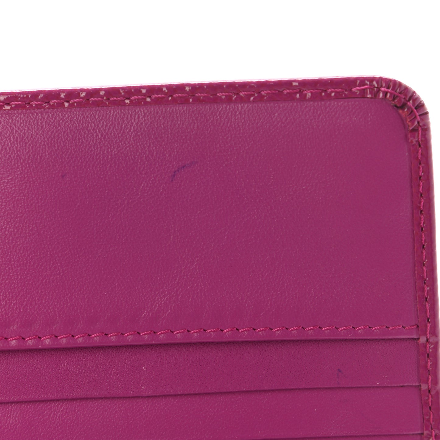 Patent Heritage Grain Penrose Continental Wallet Pink