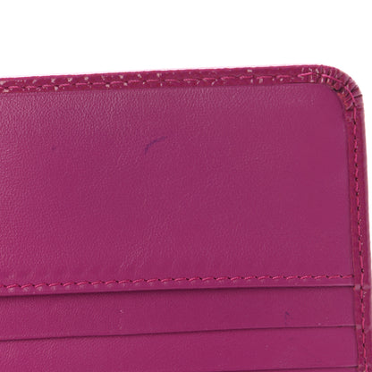 Burberry Patent Heritage Grain Penrose Continental Wallet Pink 7 of 11