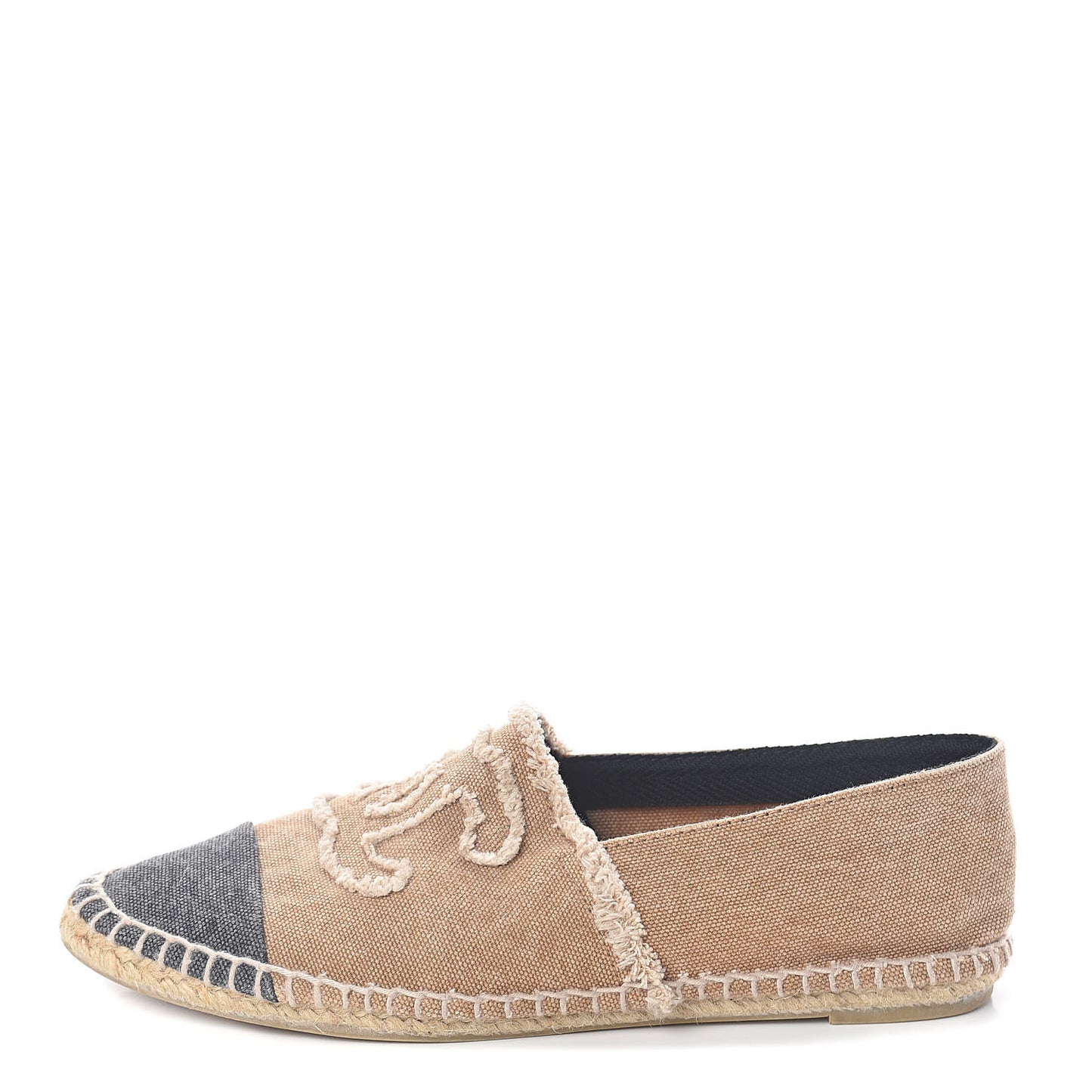 Canvas CC Espadrilles 37 Beige Black