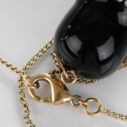Chanel Crystal Matryoshka Pendant Necklace Pink 6 of 6