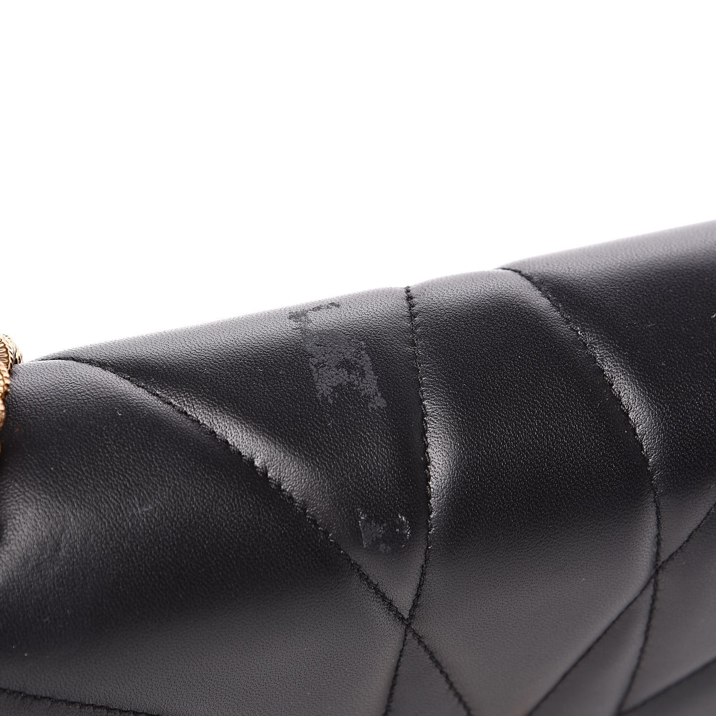 Calfskin Large Devotion Crossbody Bag Black