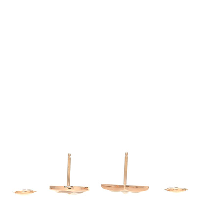 Louis Vuitton 18K Pink Gold Mother of Pearl Color Blossom Star & Sun Stud Earrings 3 of 7