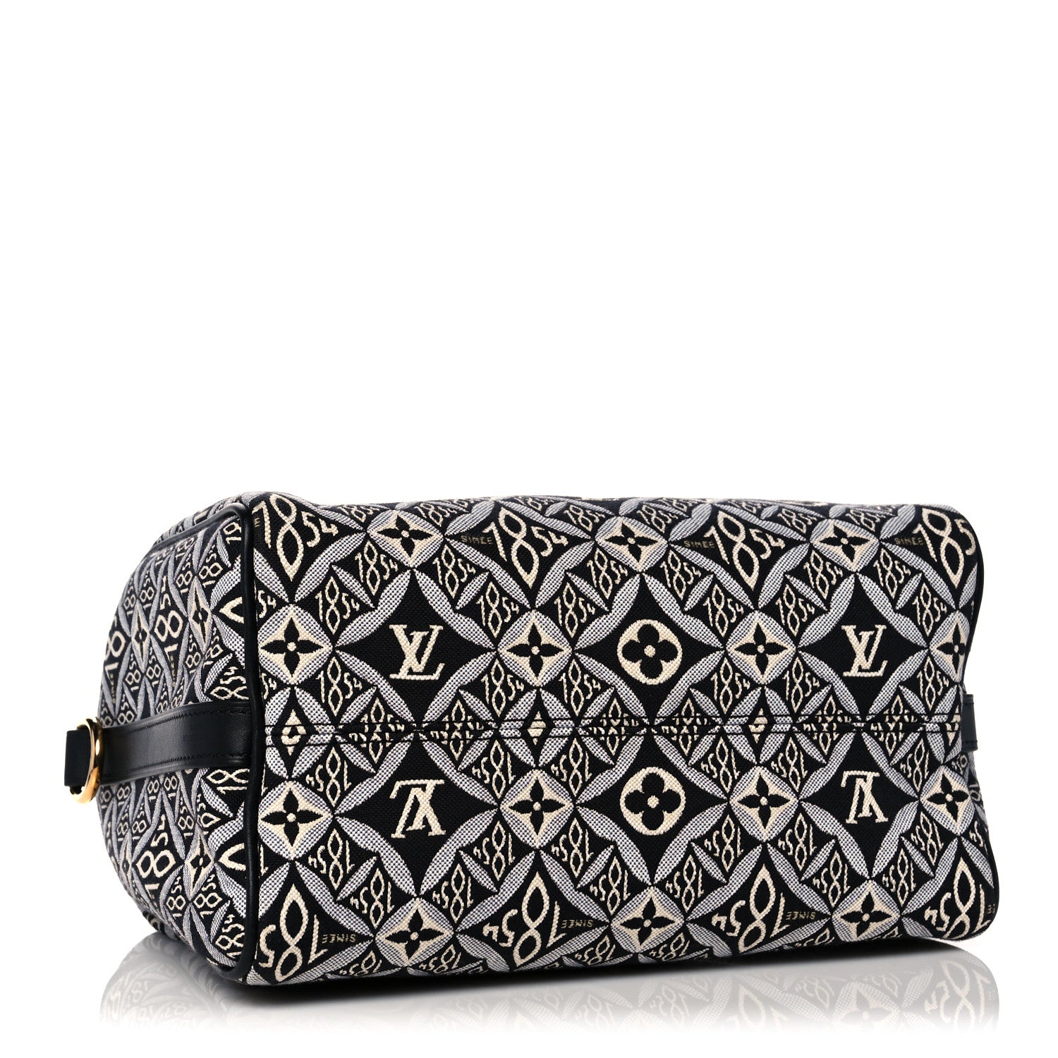 Louis Vuitton Jacquard Since 1854 Speedy Bandouliere 25 Grey 4 of 11