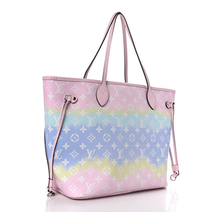 Louis Vuitton Monogram Escale Neverfull MM Pastel 3 of 9