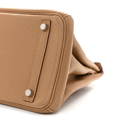 Hermes Taurillon Clemence Birkin 30 Biscuit 10 of 12