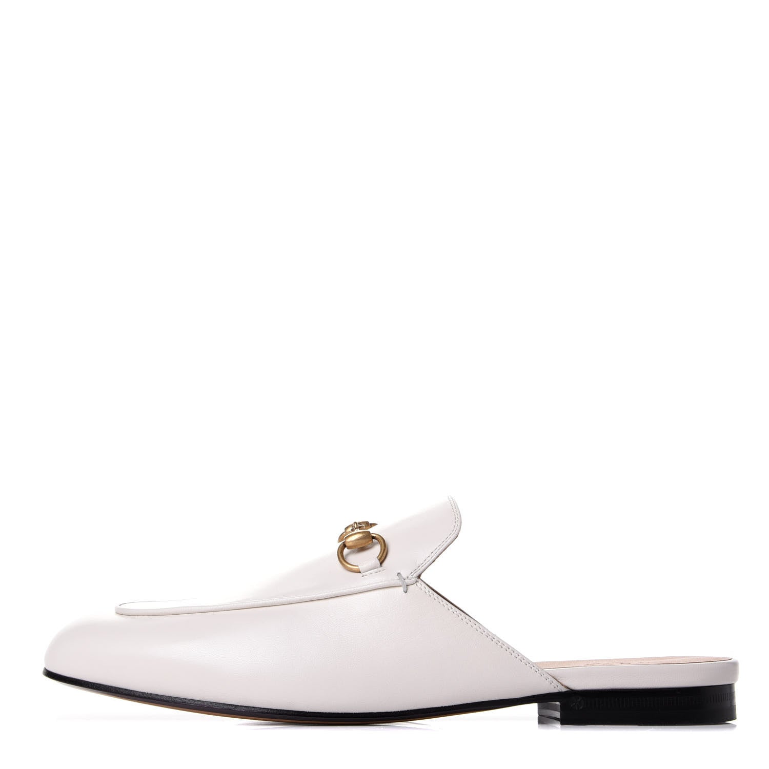 Gucci Malaga Kid Womens Princetown Slippers 39.5 Mystic White 1 of 11