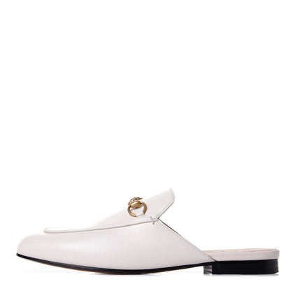 Gucci Malaga Kid Womens Princetown Slippers 39.5 Mystic White 1 of 11