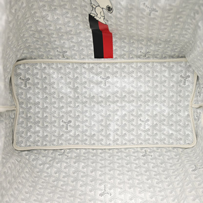 Goyard X PEANUTS Goyardine Reversible Anjou GM White 10 of 19