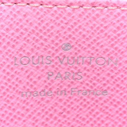 Louis Vuitton Monogram Multicolor Zippy Coin Purse Wallet White Litchi 7 of 11