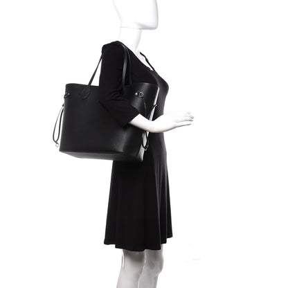 Louis Vuitton Epi Neverfull MM Black 2 of 9