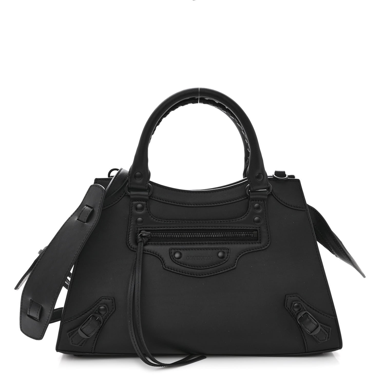 Balenciaga Smooth Calfskin Neo Classic Black Hardware S City Black 1 of 9