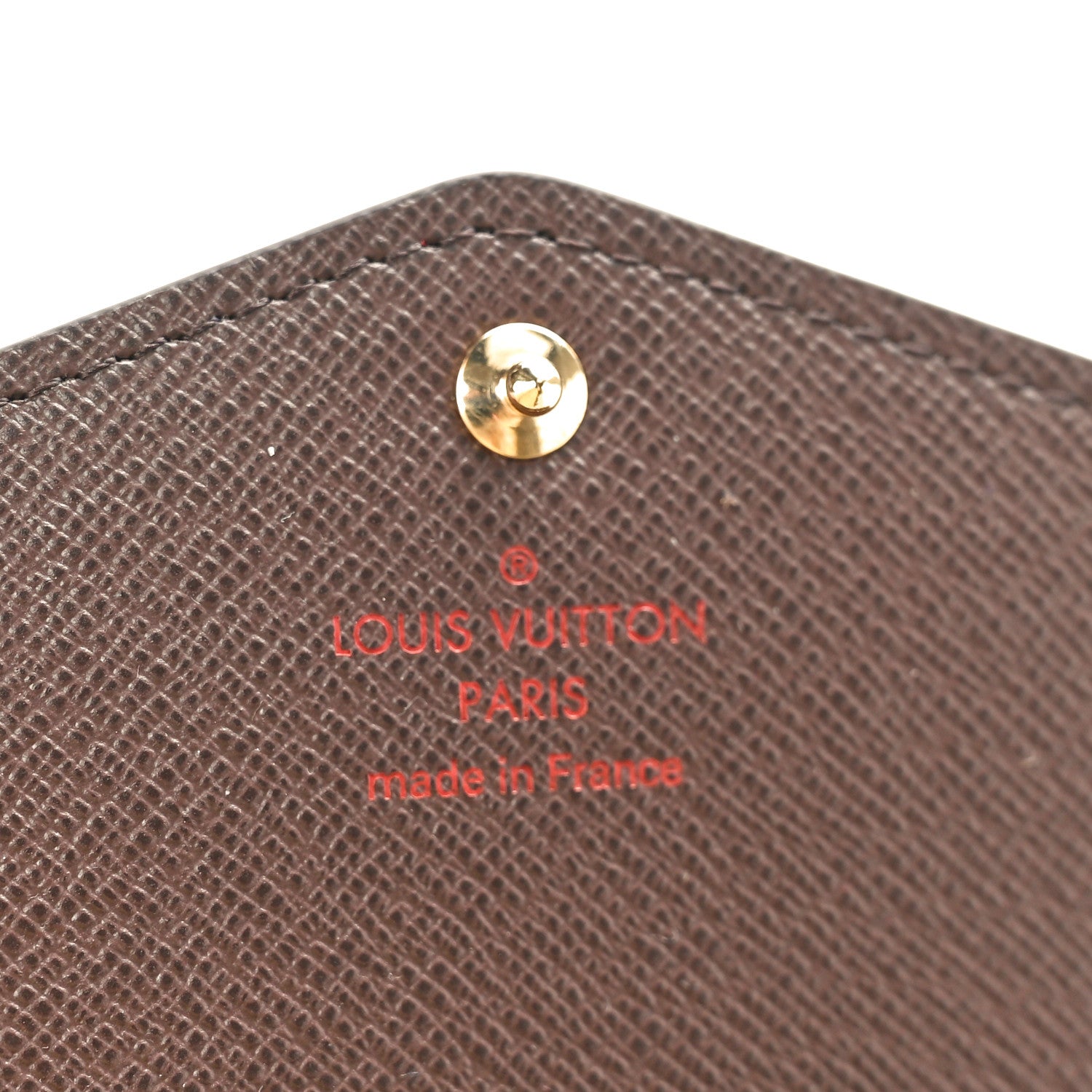 Louis Vuitton Damier Ebene Sarah Wallet NM 6 of 7