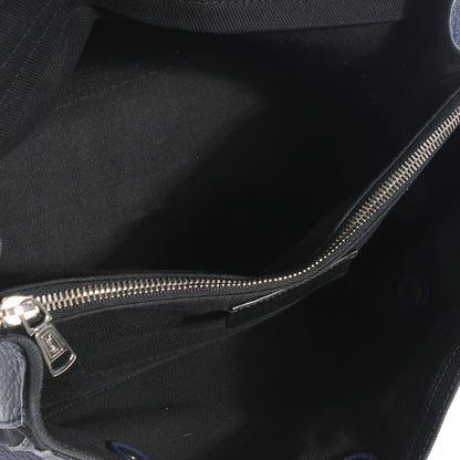 Saint Laurent Leather Medium Muse Two Navy 5 of 7