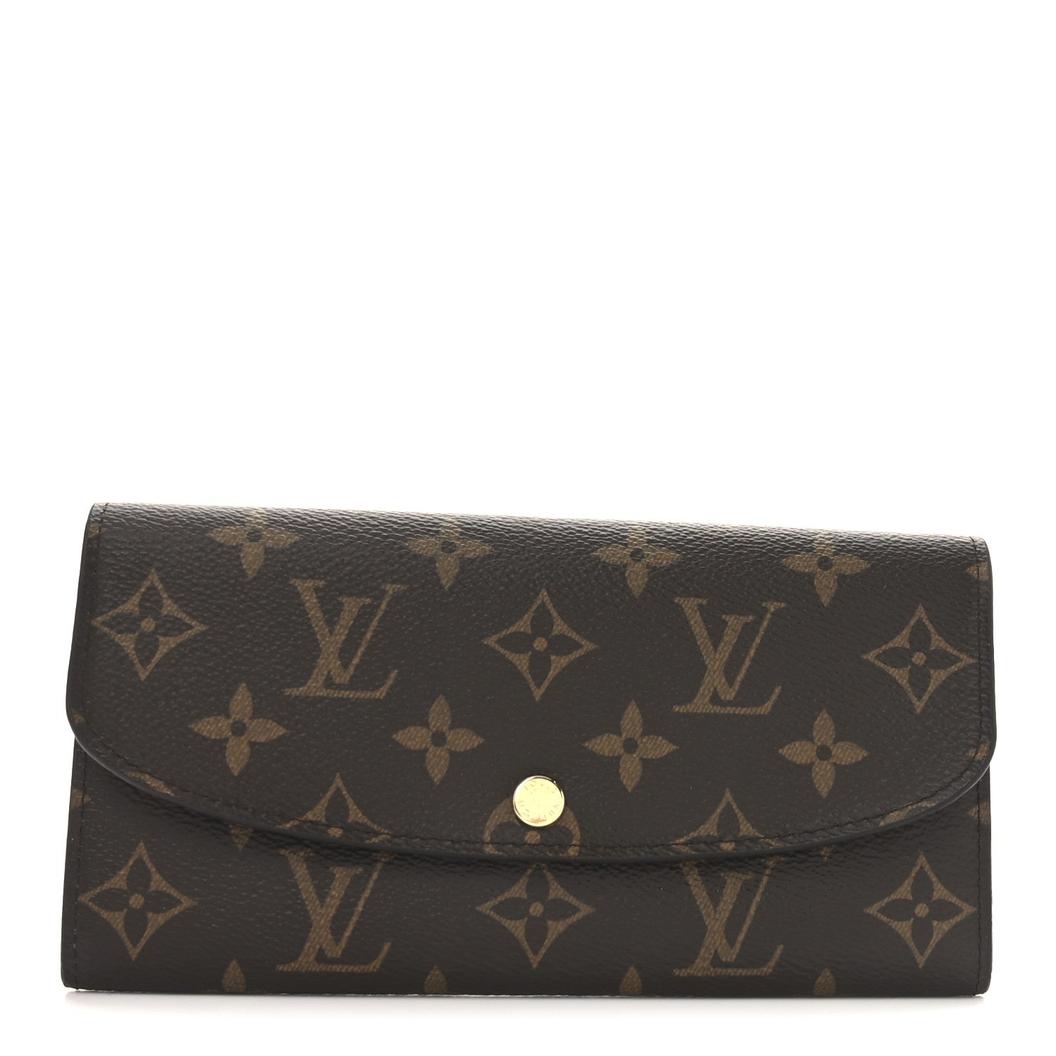 Louis Vuitton Monogram Emilie Wallet Rose Ballerine 1 of 7