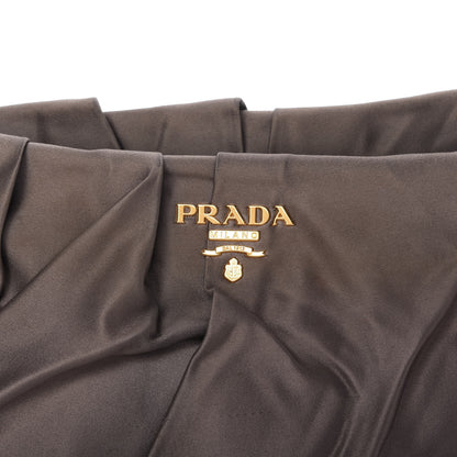 Prada Satin Clutch Fumo 8 of 8