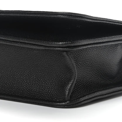 Chanel Caviar Quilted Boy Wallet On Chain WOC So Black 11 of 11
